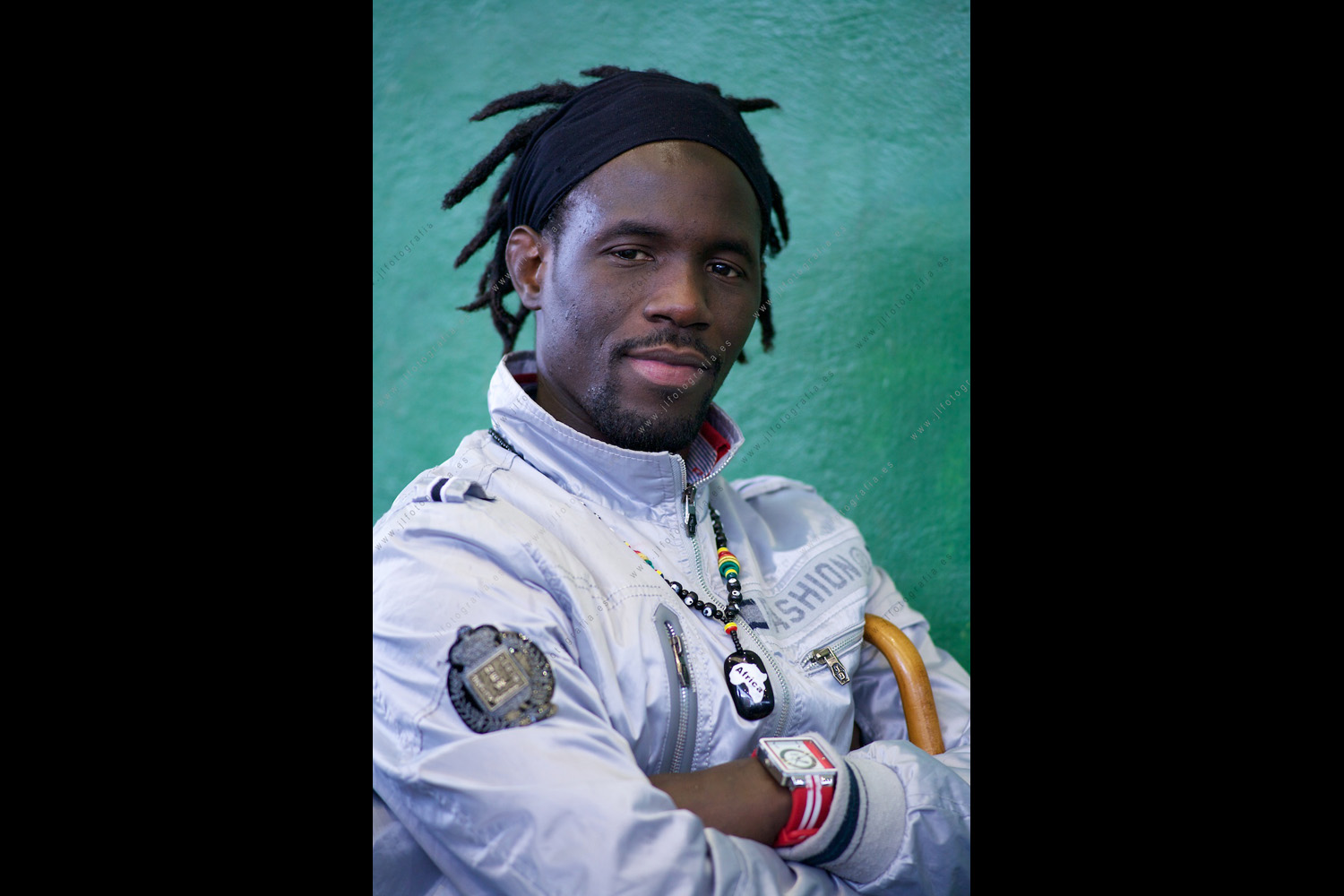 Retrato de hombre negro