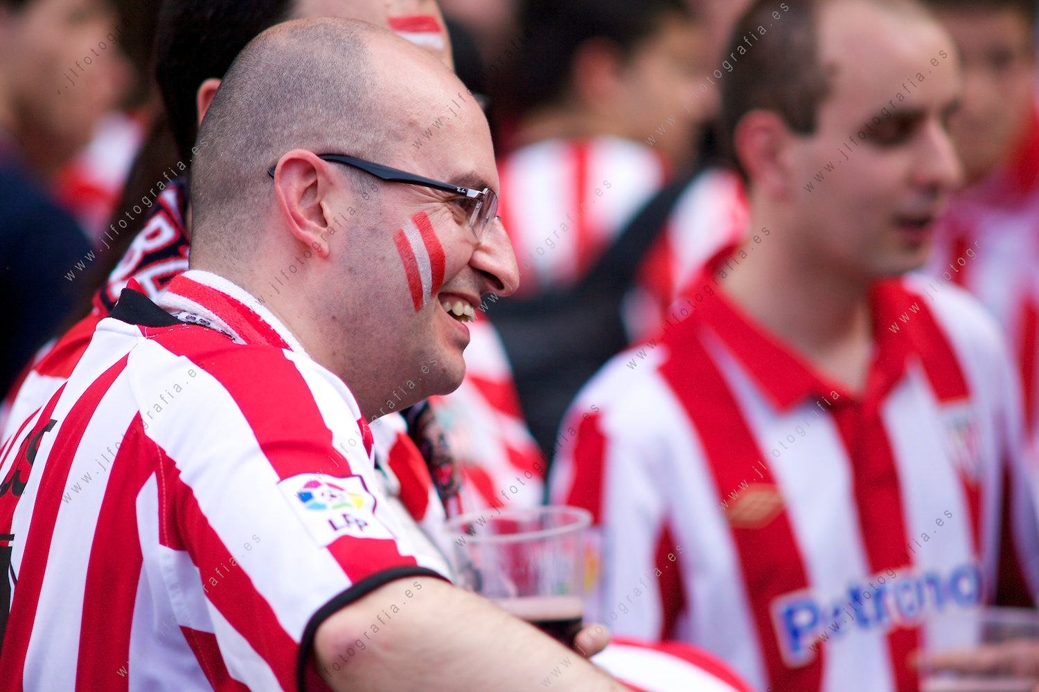 Athletic, la afición de fiesta.