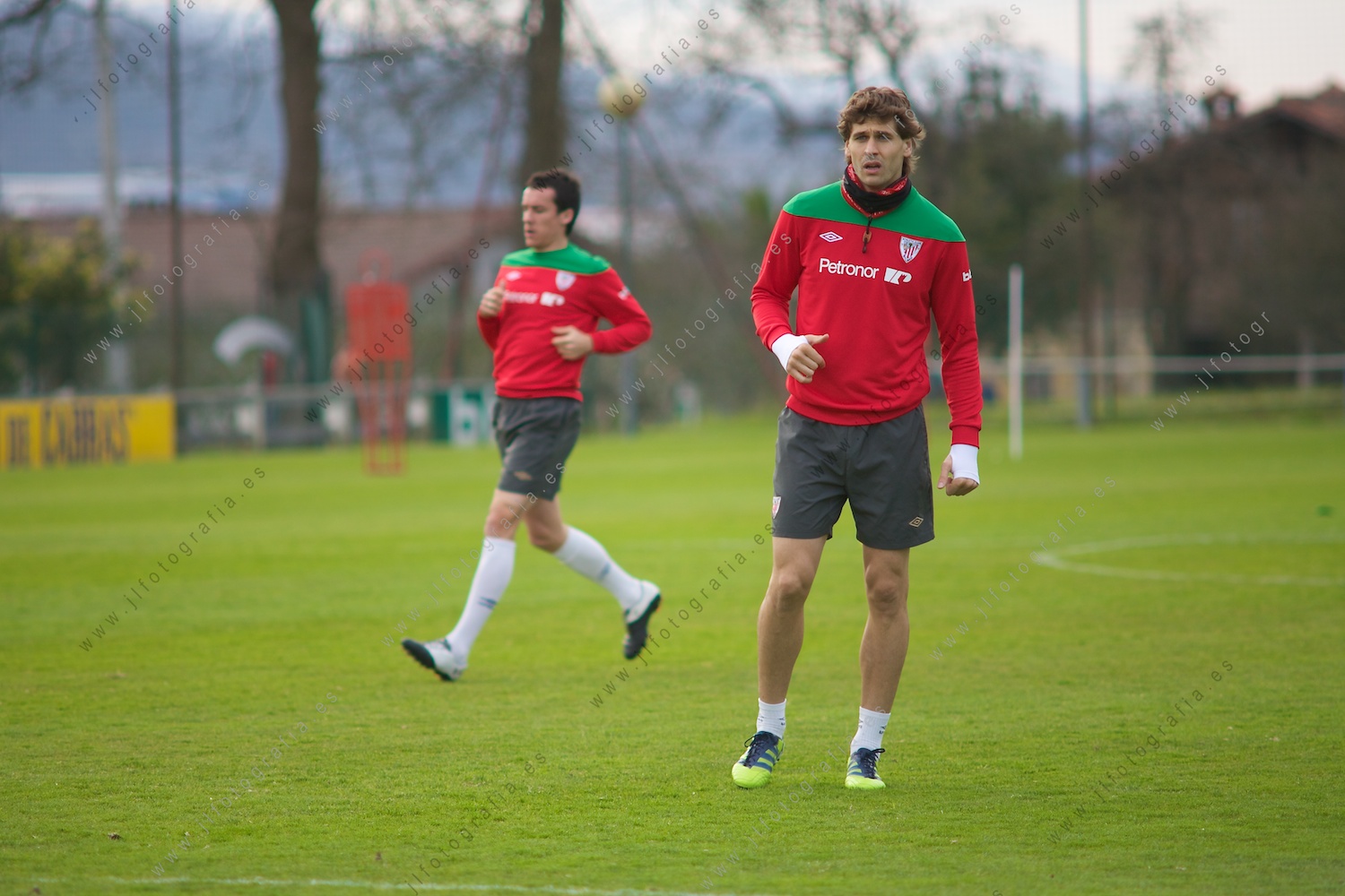 Fernando Llorente en entrenamiento.