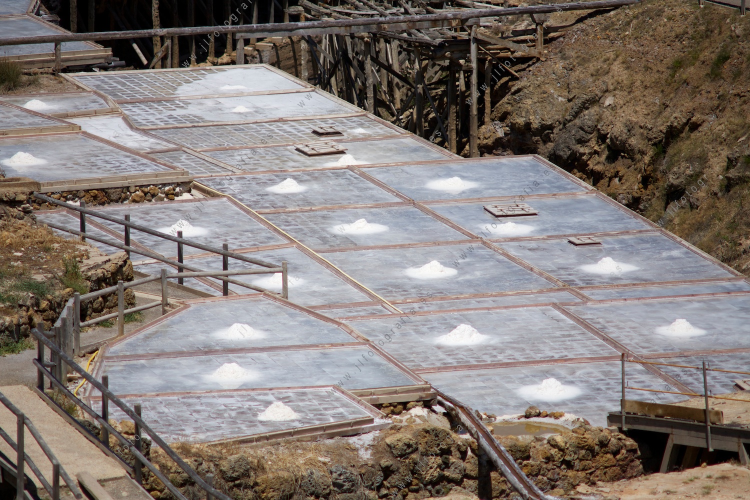 Explotación de la sal mineral