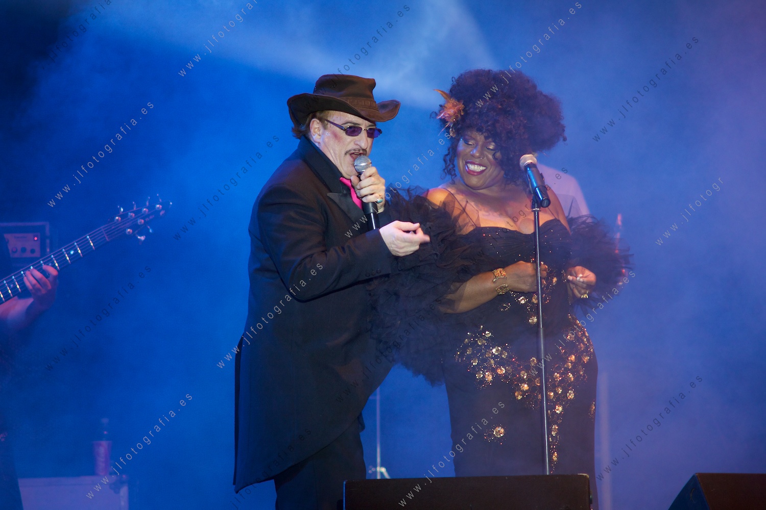Gurrutxaga... con Michelle McCain