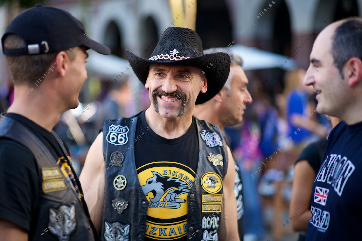 Motero de Bikers Lobos