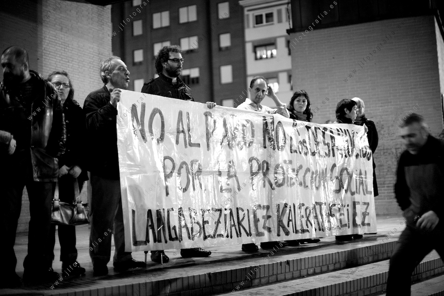 Pancarta de protesta
