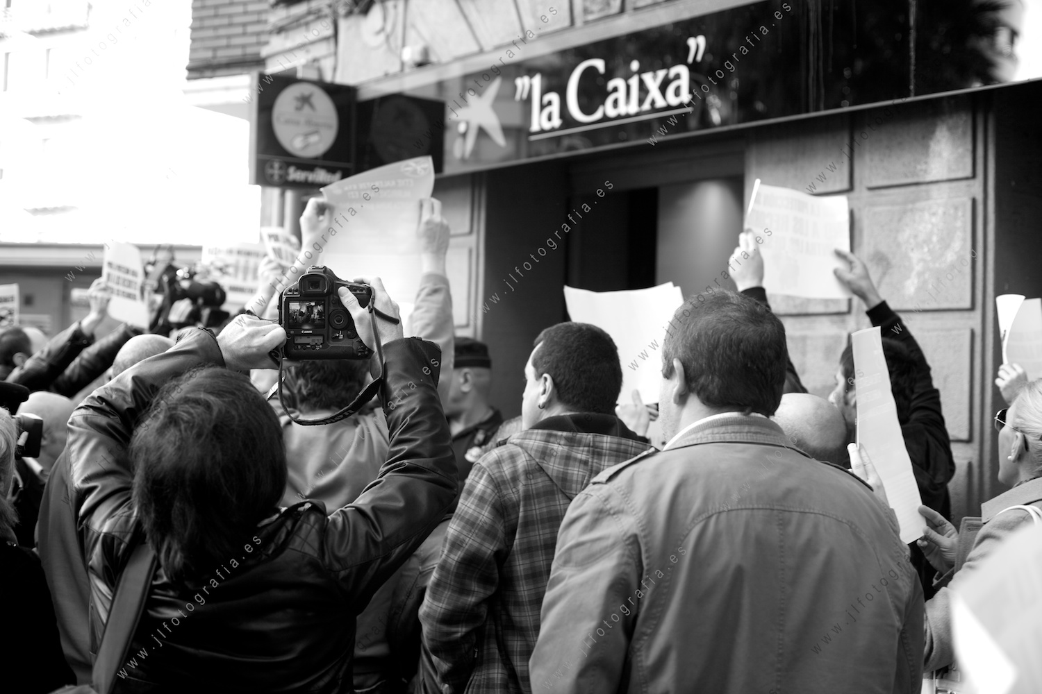 Fotografiando la protesta