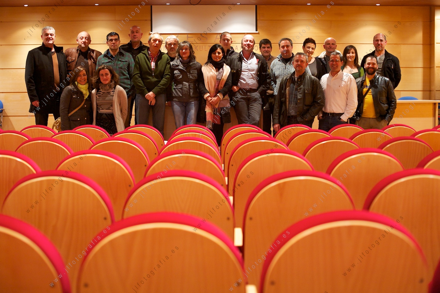 Organizadores e invitados a las jornadas fotográficas 