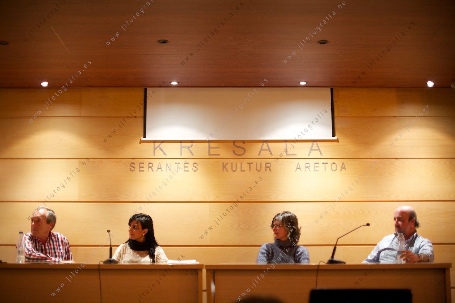 Los cuatro fotógrafos invitados al debate