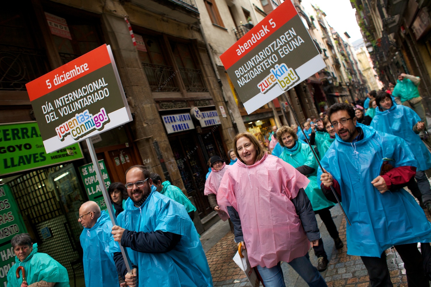 Acción de visibilización en la calle