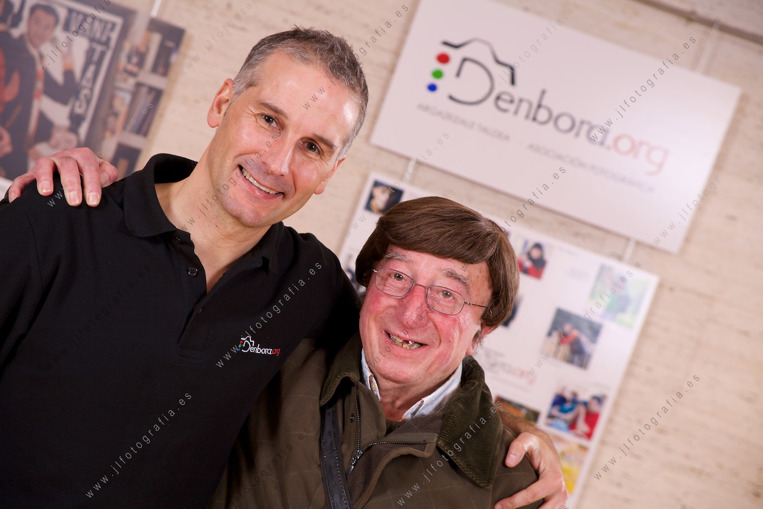 José Antonio Fernández con Jon Andoni Goikoetxea