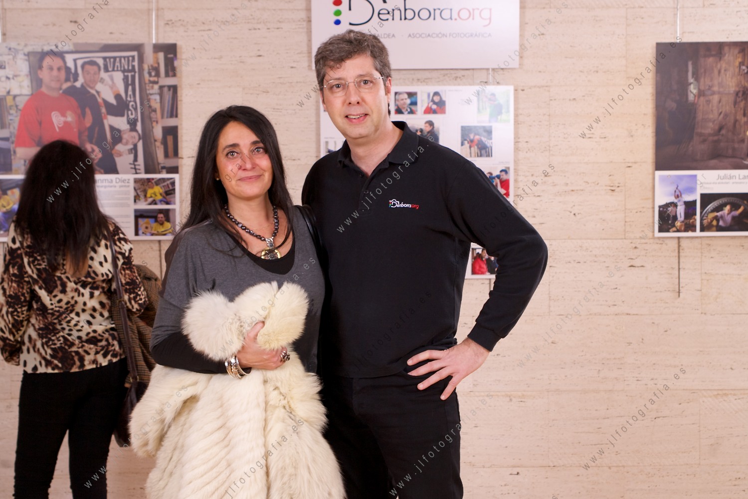 Nerea Gamarra con javier López