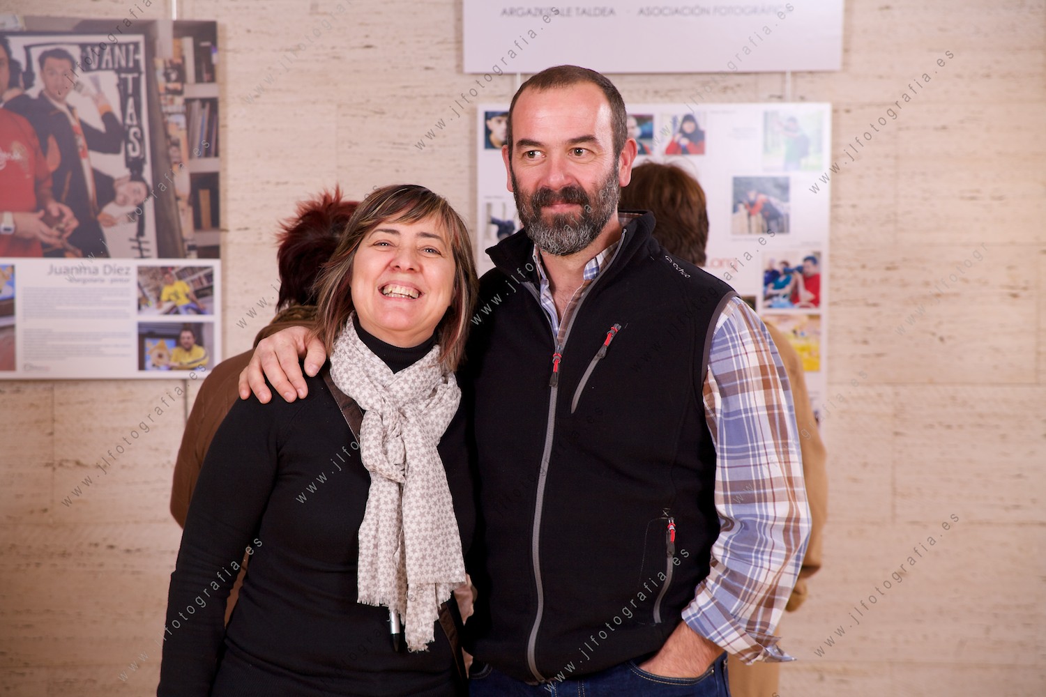 Mila Prieto con Javier Gustrán