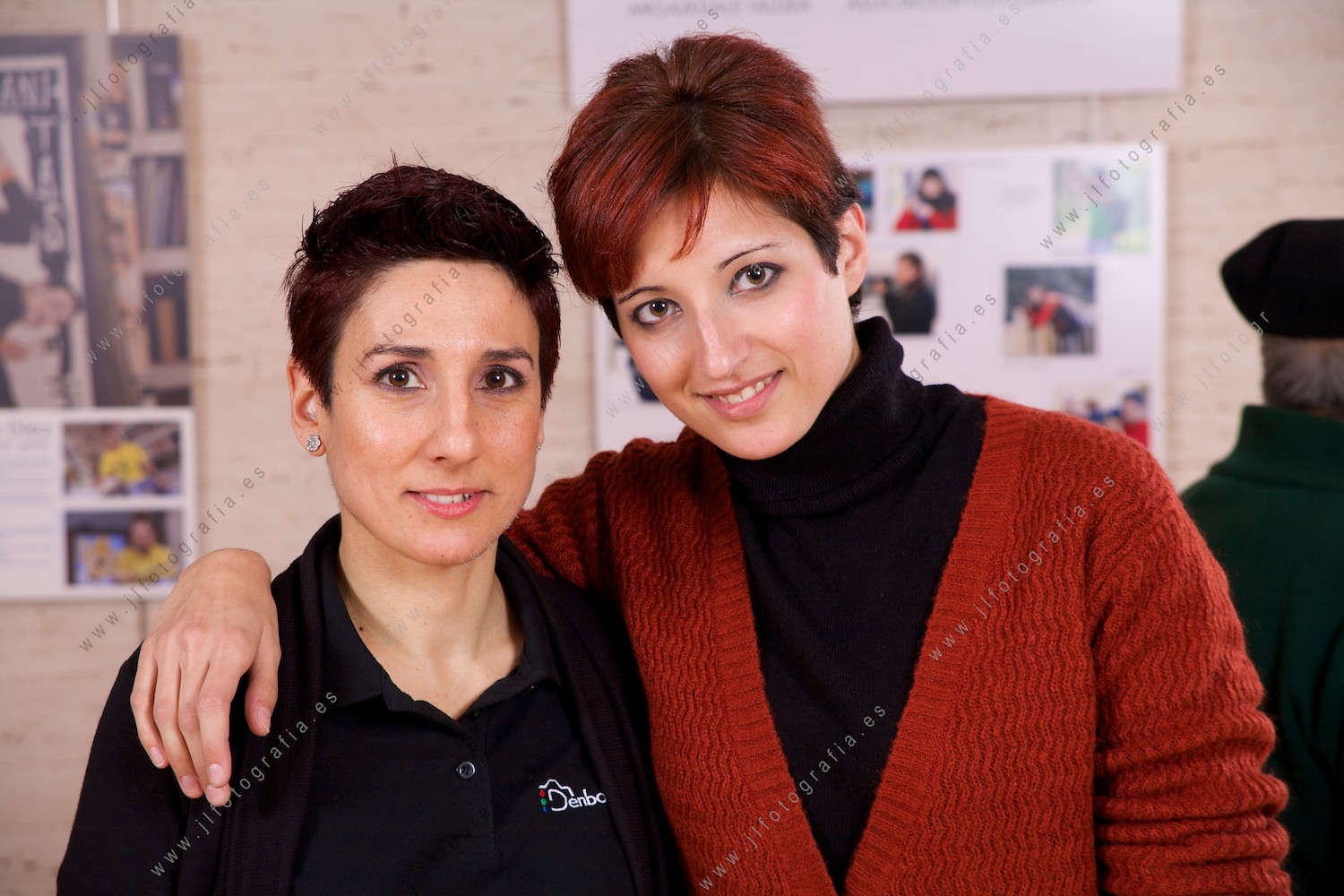 Raquel  con Laura Díez