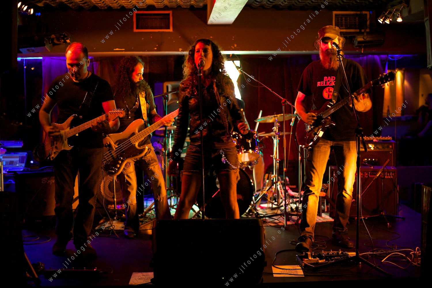 El grupo de rock Jardín Infierno en el Edaska