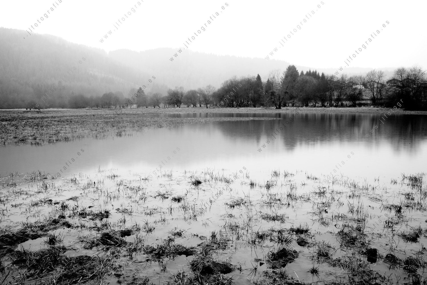 Paisaje del río Urkiola, en la zona de Mekoleta, en Otxandio