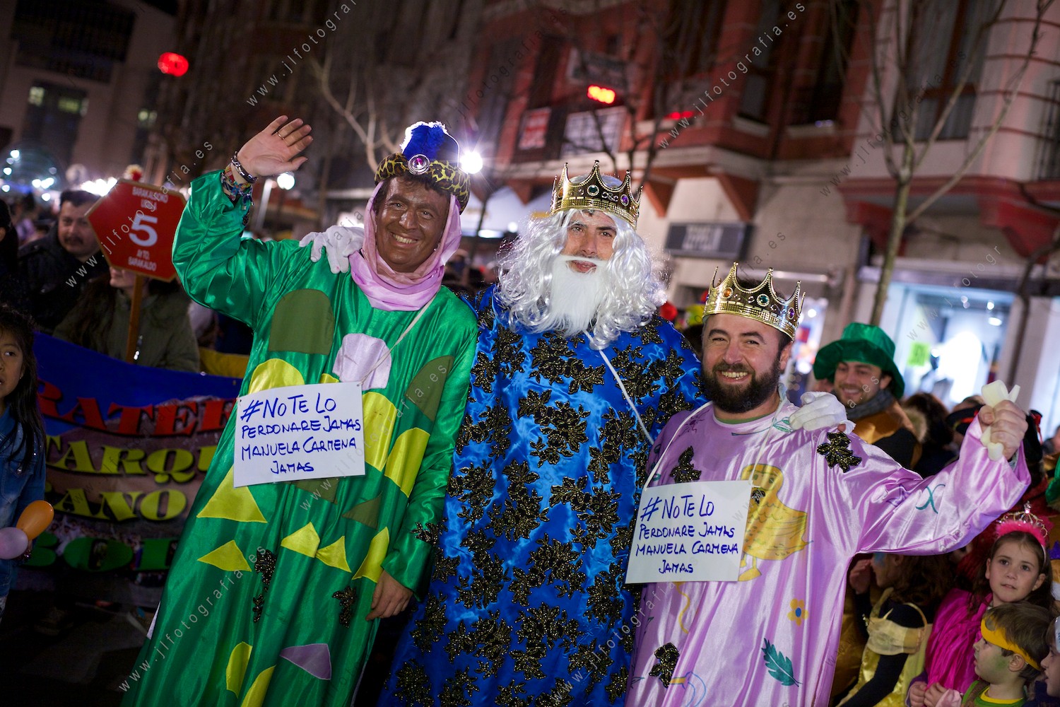 Los reyes magos de Manuela Carmena, no te lo perdonare jamás.