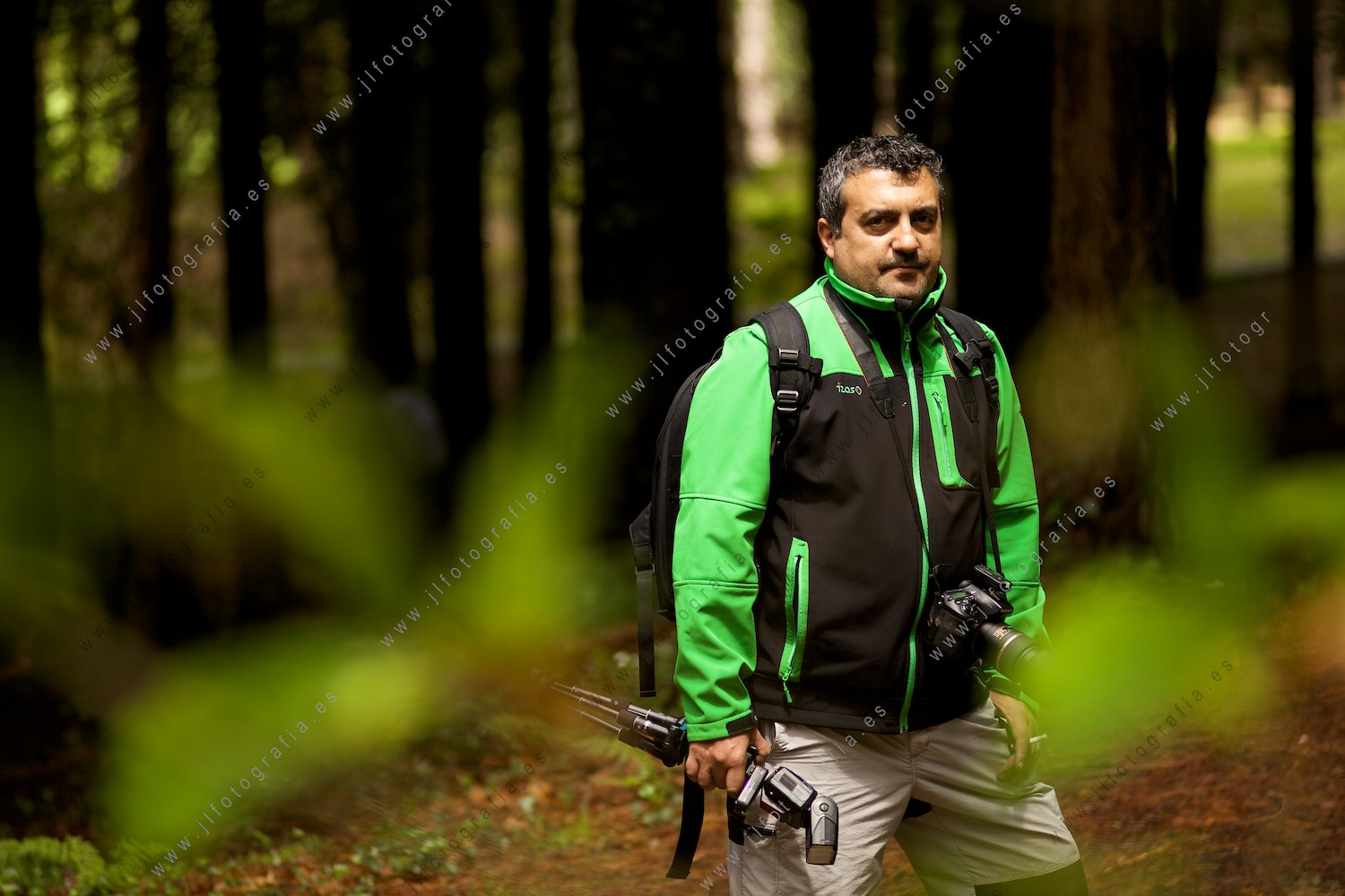 Retrato de Emilio, socio de Denbora.