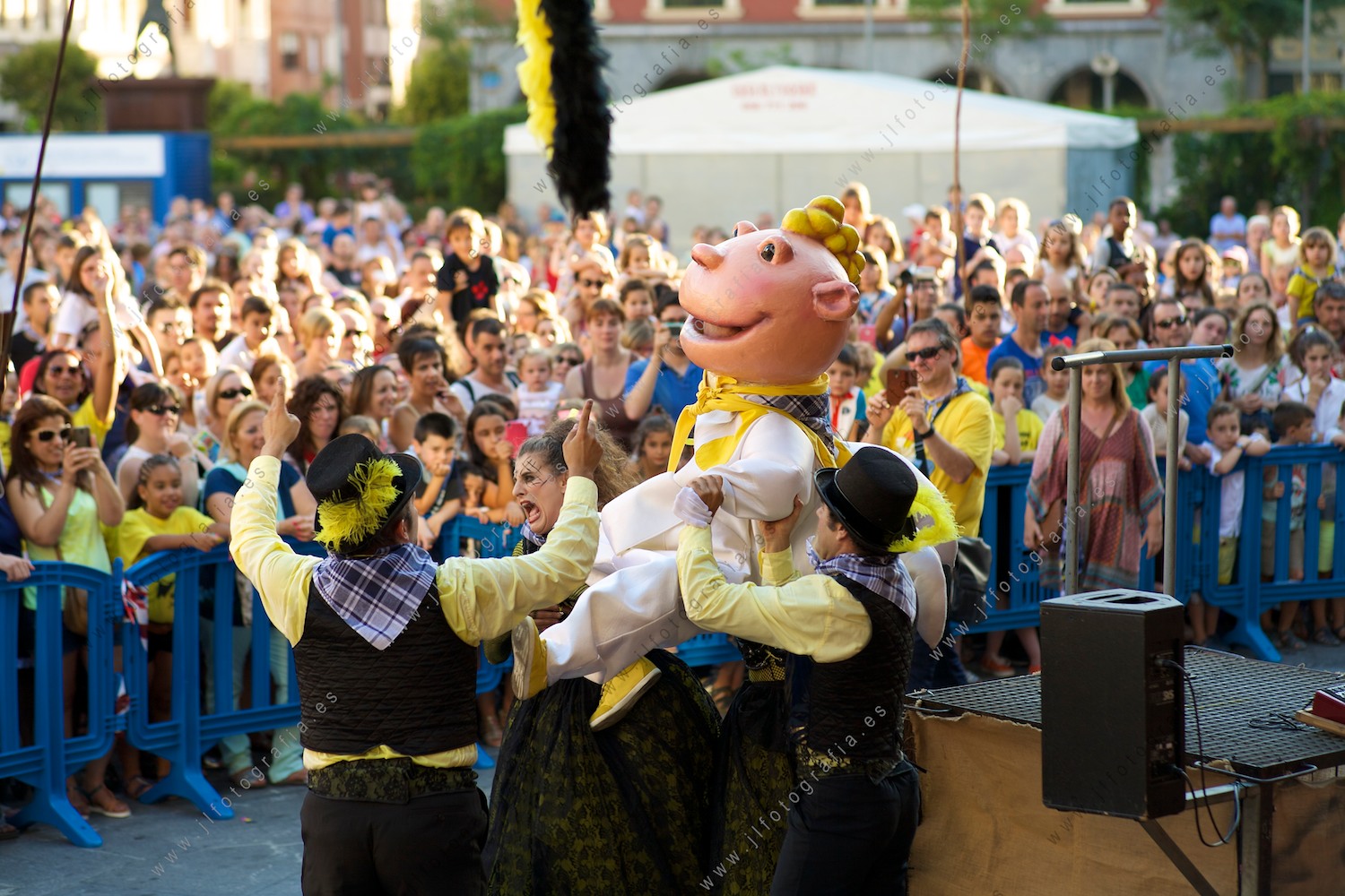 Se despiden de Jolín, terminan las fiestas de Los Cármenes de Barakaldo.