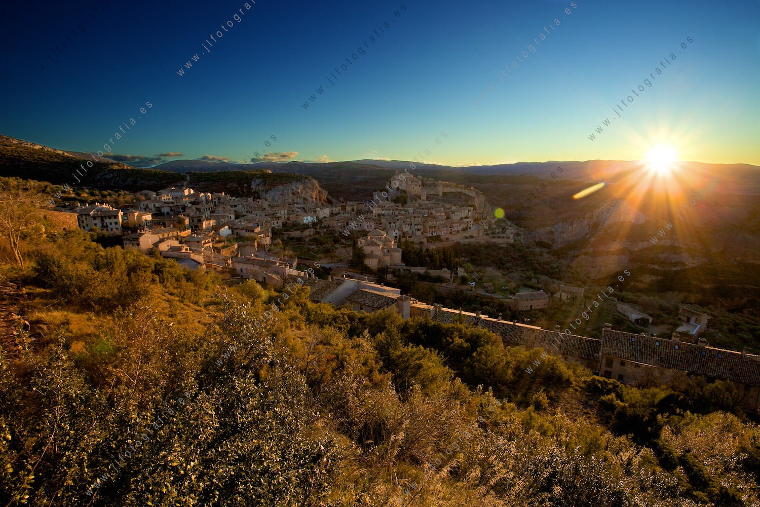 Paisaje en provincia de Huesca
