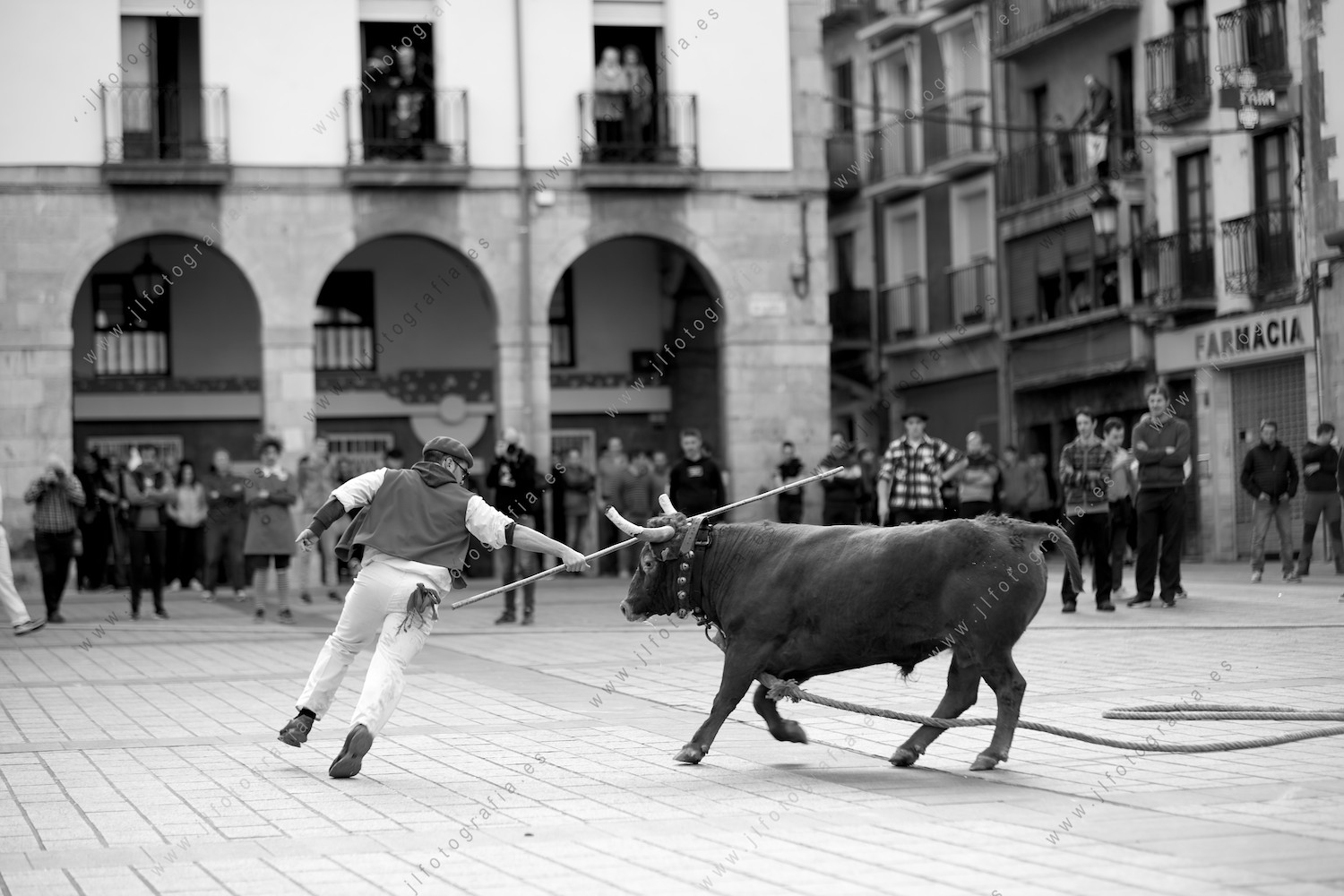 Fiesta tradicional en Azpeitia, la Sokamuturra.