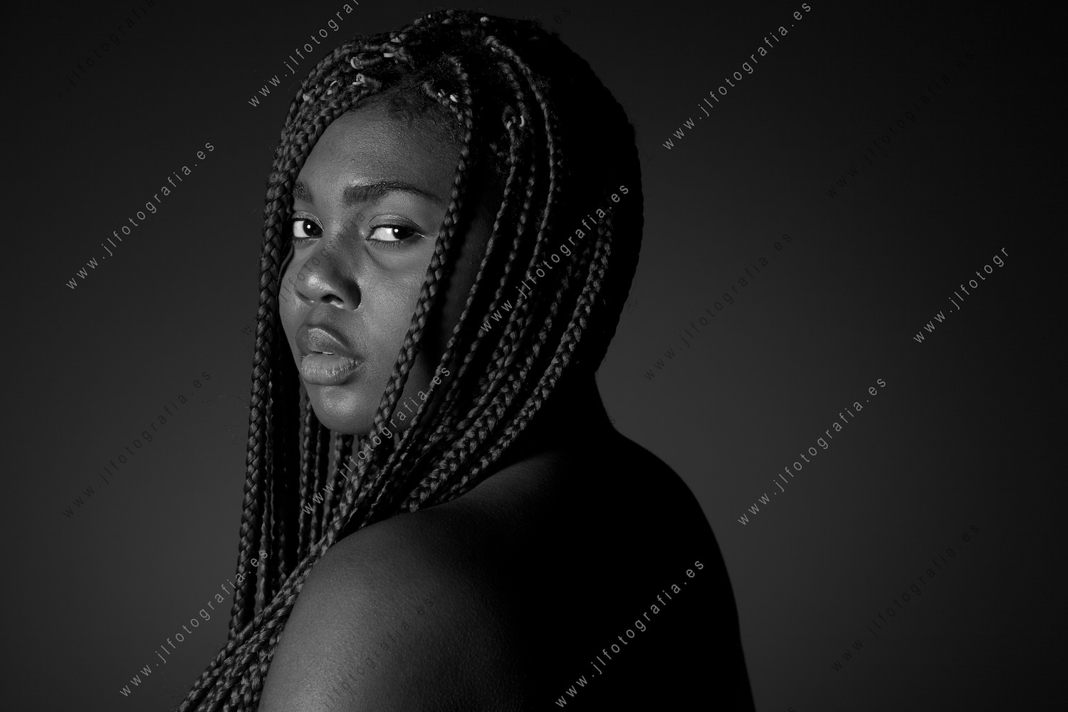 Fotografía de retrato de mi proyecto personal ,Nosotras Mujeres, retrato 4.