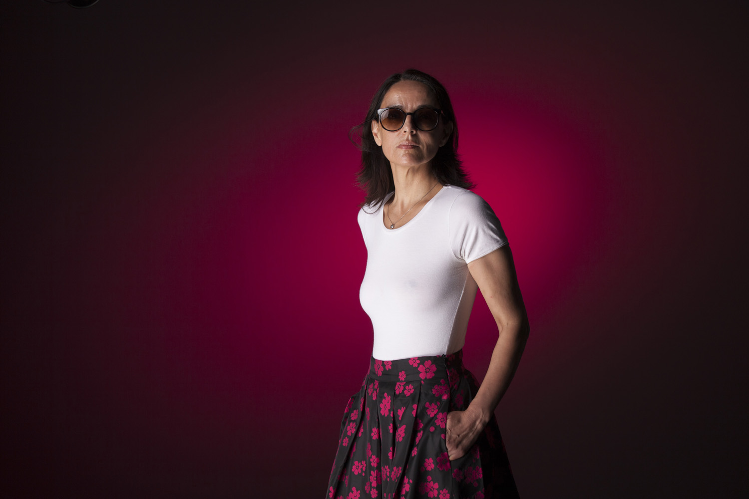 Fotografía de Retrato de estudio en Nerekopi a una bella señora elegante.